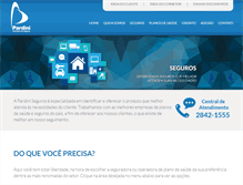 Tablet Screenshot of pardiniseguros.com.br